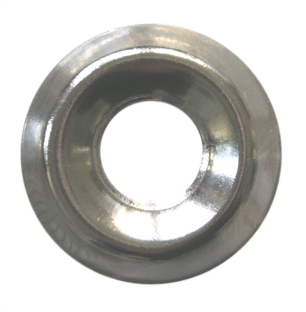 Bead washers  no 103 iron nickel-plated  3 x 9,8 x 2,1